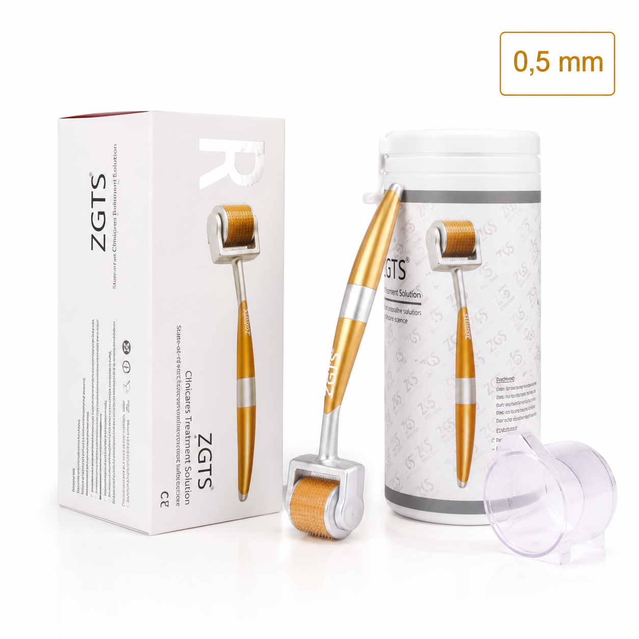 Hydra Derma Roller 192 igły – 0,25 mm / 0,5 mm
