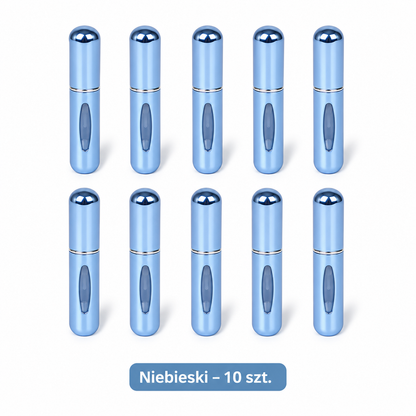 Zestaw 10 Mini Atomizerów do Perfum 5 ml – Podróżne Flakoniki
