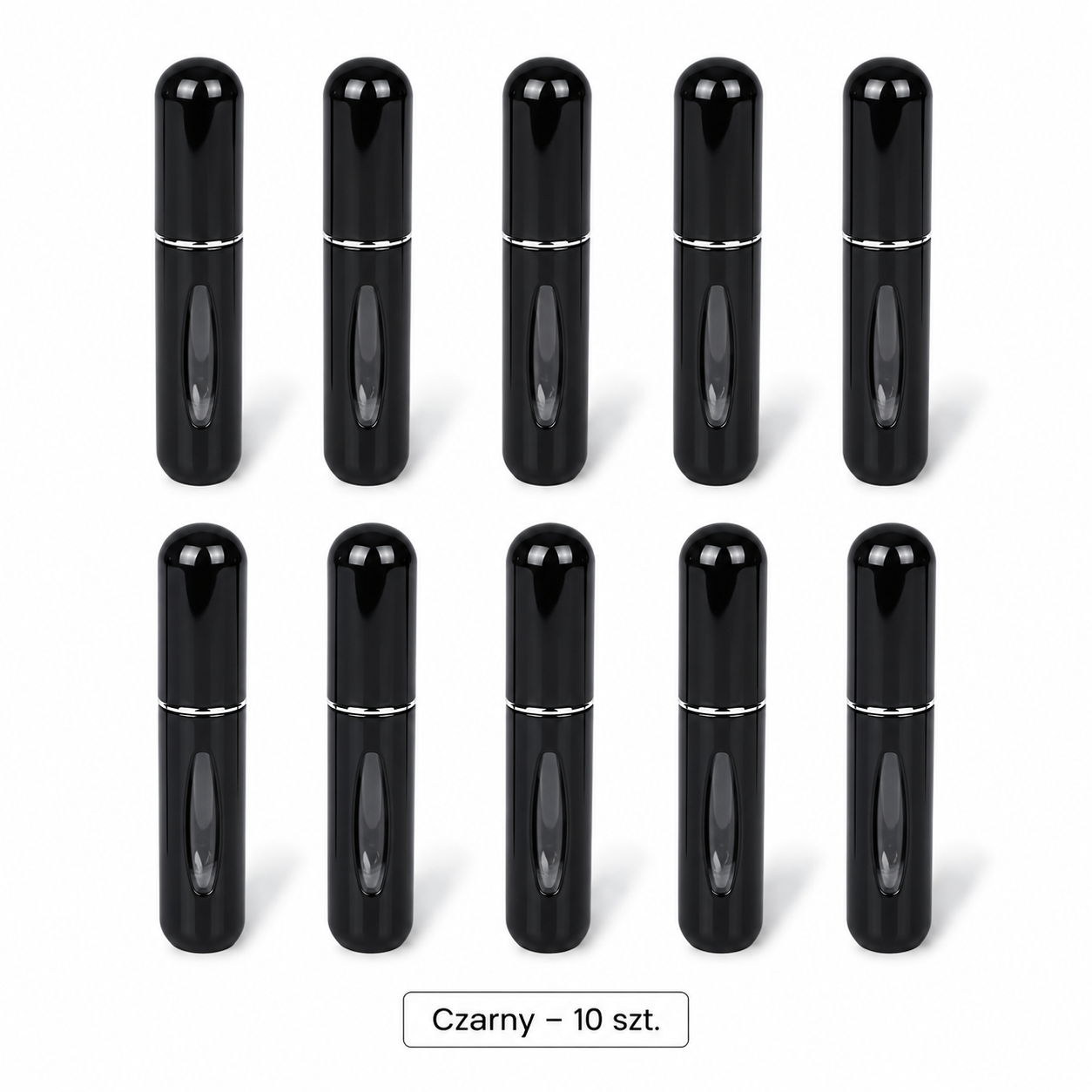 Zestaw 10 Mini Atomizerów do Perfum 5 ml – Podróżne Flakoniki