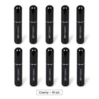 Zestaw 10 Mini Atomizerów do Perfum 5 ml – Podróżne Flakoniki