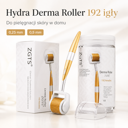 Hydra Derma Roller 192 igły – 0,25 mm / 0,5 mm