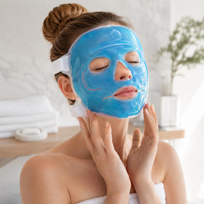 Chłodząca Żelowa Maska na Twarz – Blue Ice Compress