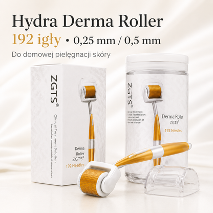 Hydra Derma Roller 192 igły – 0,25 mm / 0,5 mm