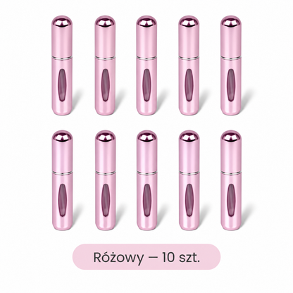 Zestaw 10 Mini Atomizerów do Perfum 5 ml – Podróżne Flakoniki