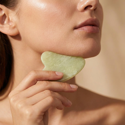 Kamień Gua Sha z jadeitu
