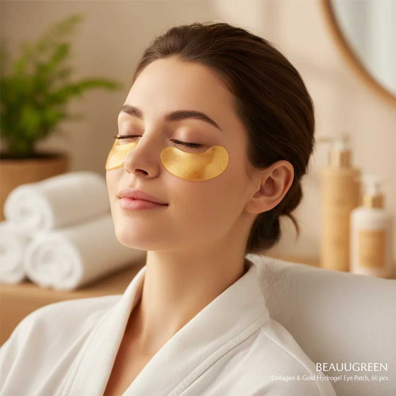 BeauuGreen Collagen & Gold Hydrogel Eye Patch 60 szt.